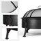 29inch Fire Pit, Wood Burning Fire Bonfire Pits Outdoor BBQ Grill Fire Pit Bowl for Camp